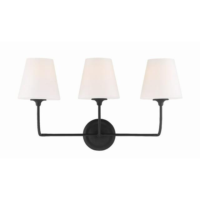 Crystorama Lighting - Bathroom Vanity - Sylvan 3 Light Bath Vanity in Classic