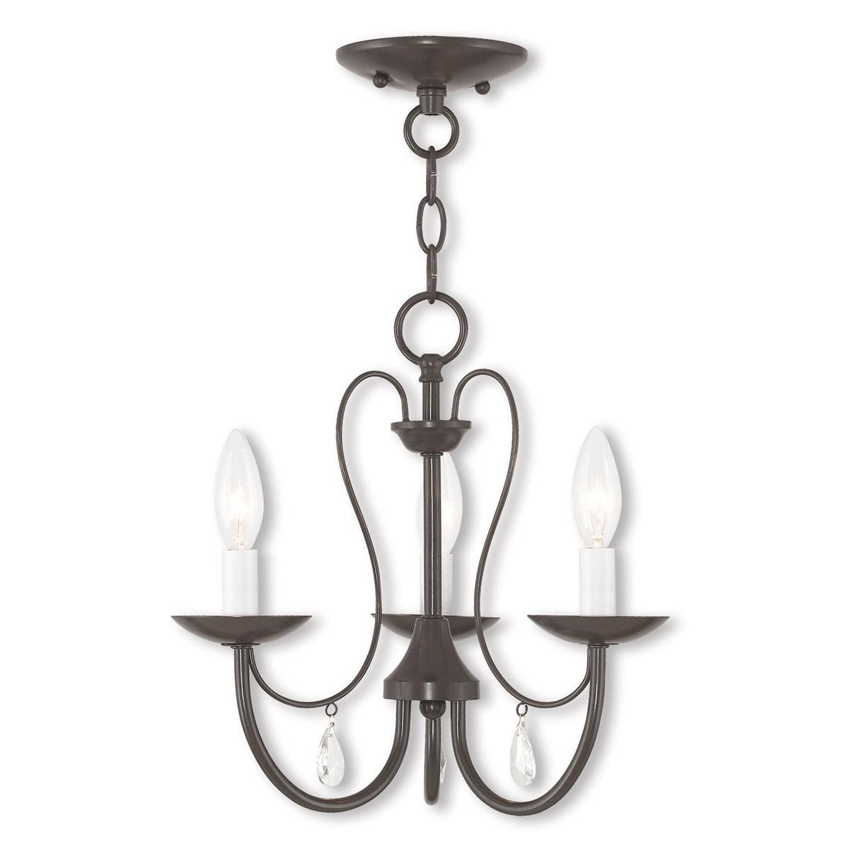 Livex Lighting Mirabella 3 - Light Chandelier in  English Bronze