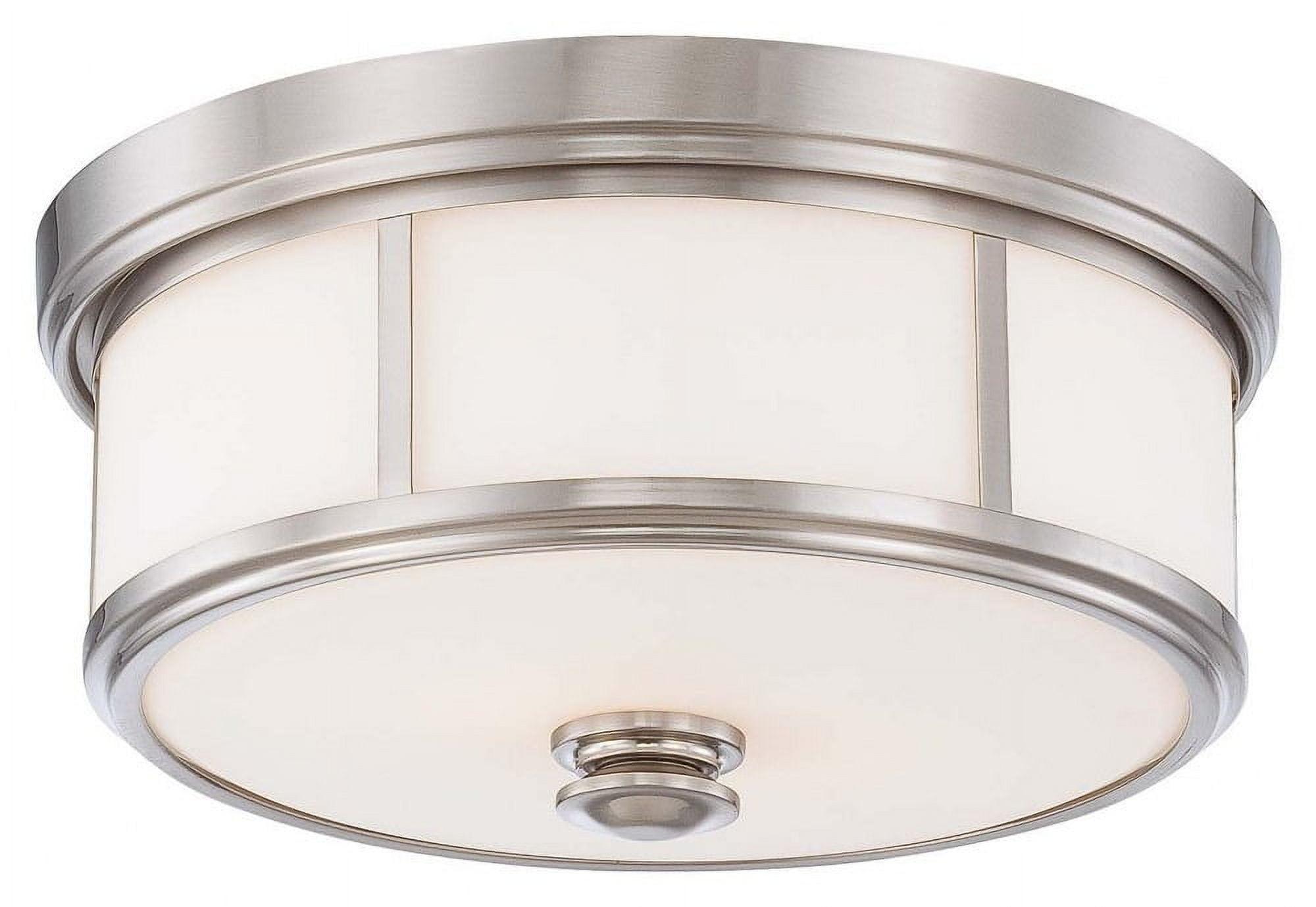 Minka Lavery - 3 Light Flush Mount in Traditional Style - 7 inches tall by 16