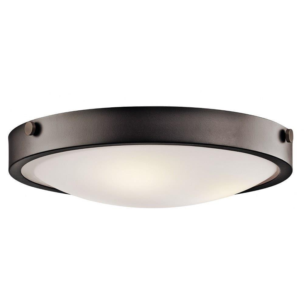 Kichler Lighting Lytham 4 - Light Flush Mount in  Olde Bronze