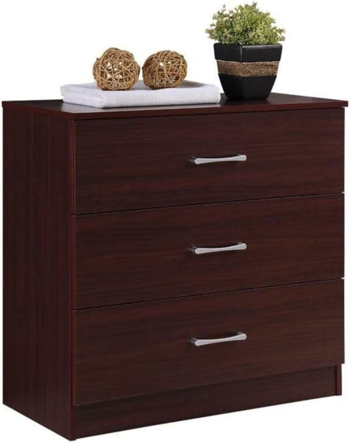 3 Mahogany Chest Of Drawers