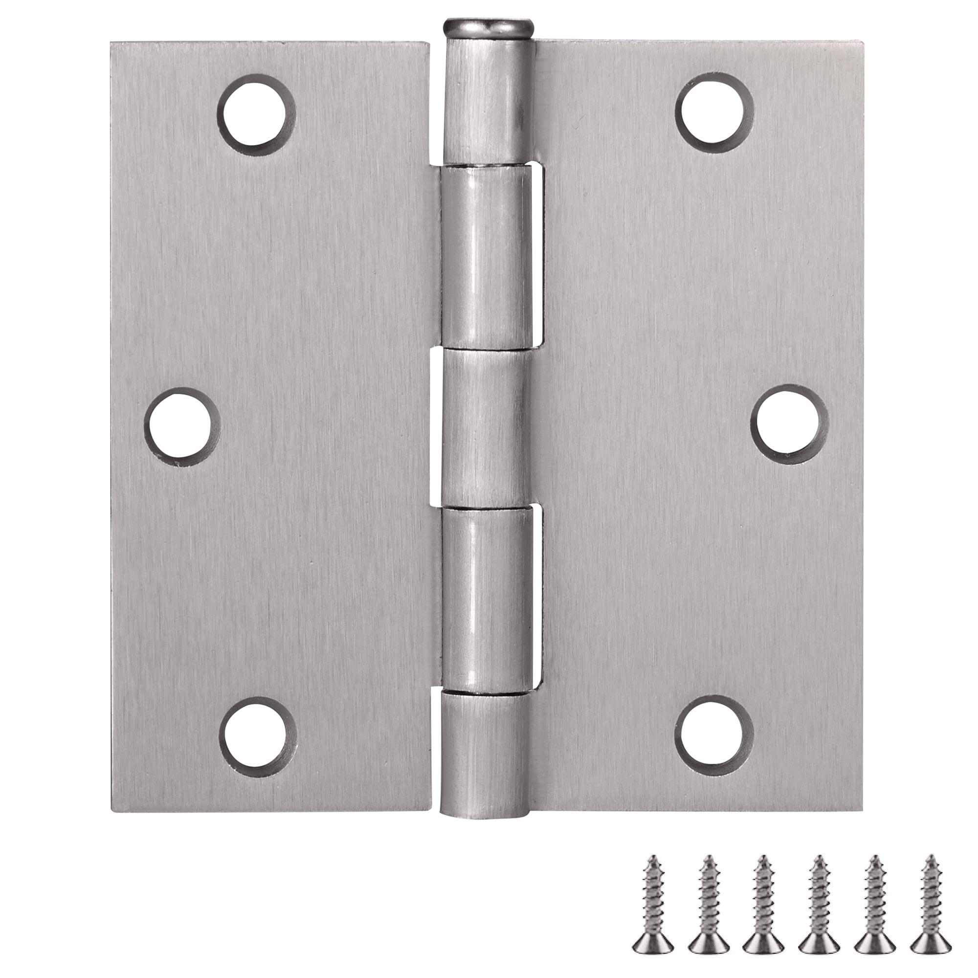 Design House 3.5" H x 3.5" W Butt Bearing Door Hinges (Set of 3)