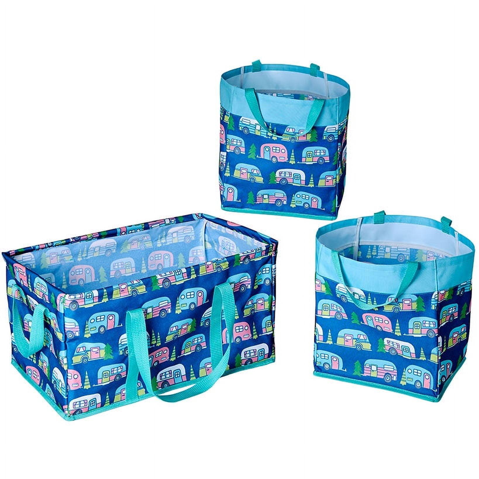 The Lakeside Collection 3-Pc. Everyday Storage Bin Sets - Camper