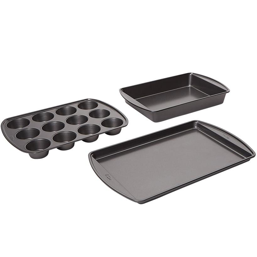 Wilton Non-Stick Metal 3-Piece Bakeware Set