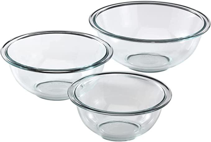 Pyrex Prepware 3-Piece Mixing Bowl Set