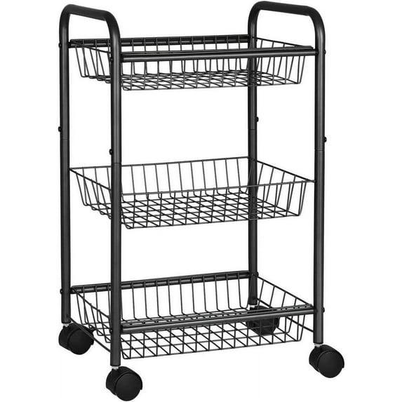 28.3'' H x 16.5'' W Utility Cart with Wheels