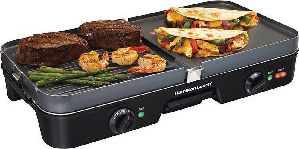 Hamilton Beach® 3-in-One Grill/Griddle