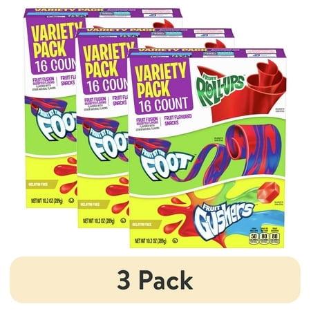 Fruit Flavored Variety Snacks - 16ct/10.2oz