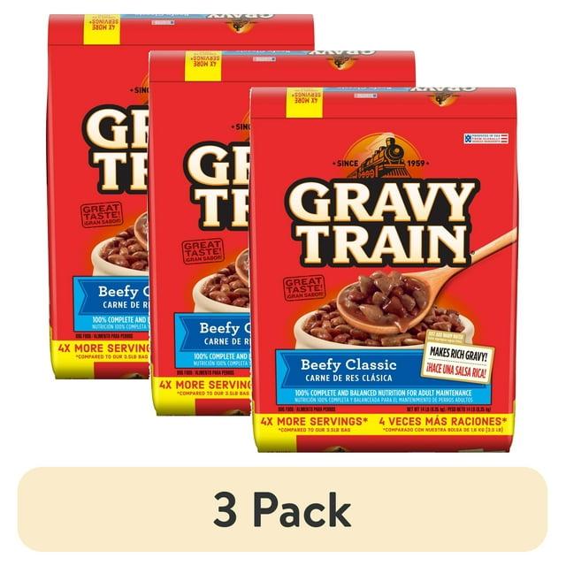 Gravy Train Beefy Classic Dry Dog Food, 14 Lb. Bag