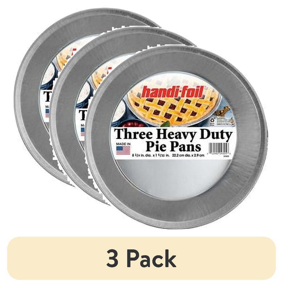 Handi-Foil Heavy Duty Aluminum Pie Pan, 9-inch Diameter 3 Count