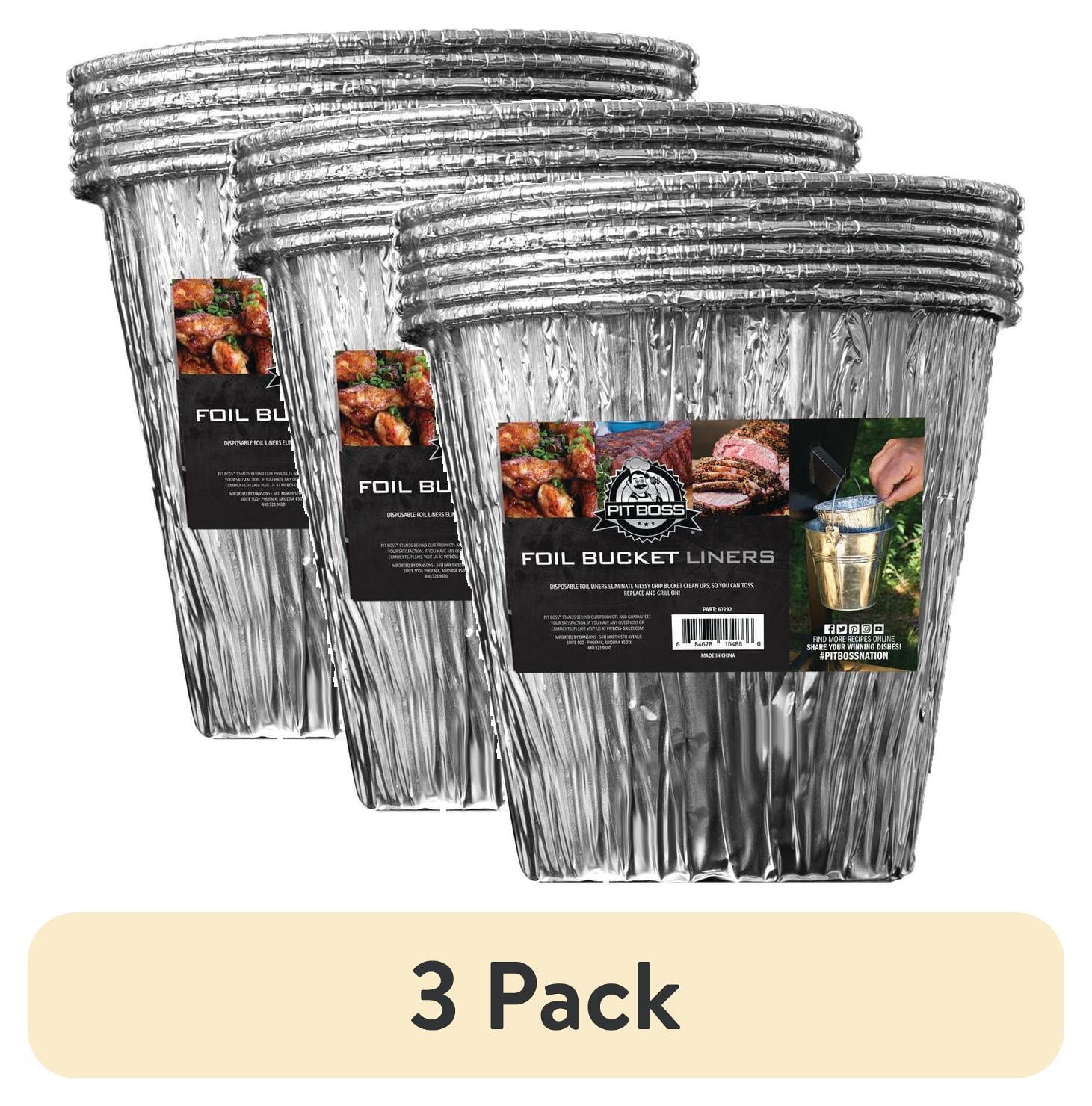 Pit Boss Foil Bucket Liner (Set of 6)