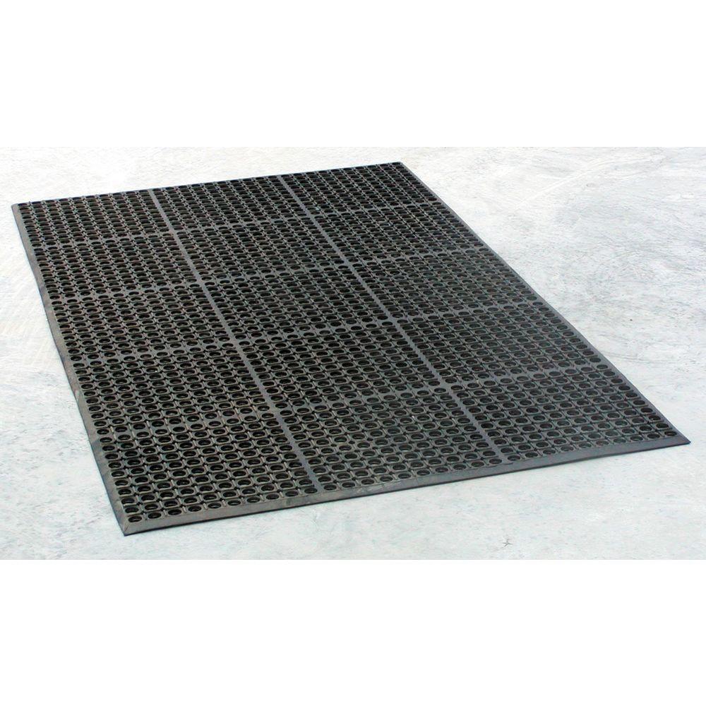 Offex 3 x 5 Foot Industrial Rubber Floor Mat