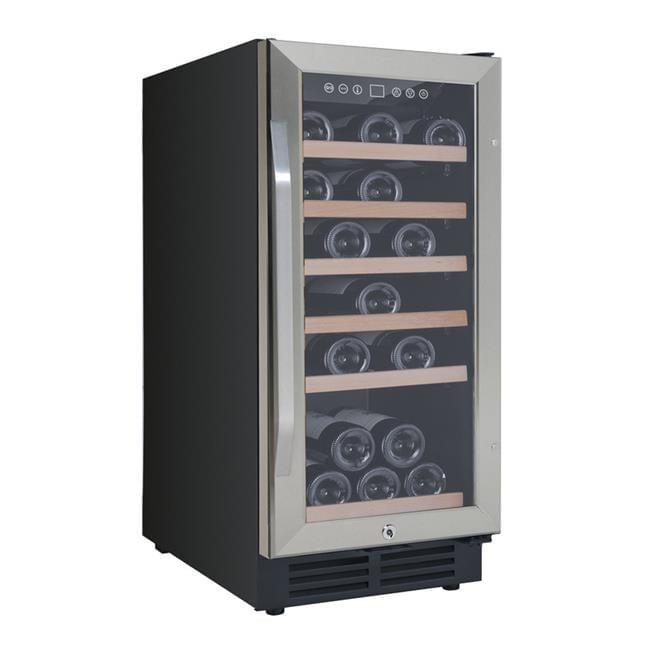 30 Bottle Wine Chiller, Black