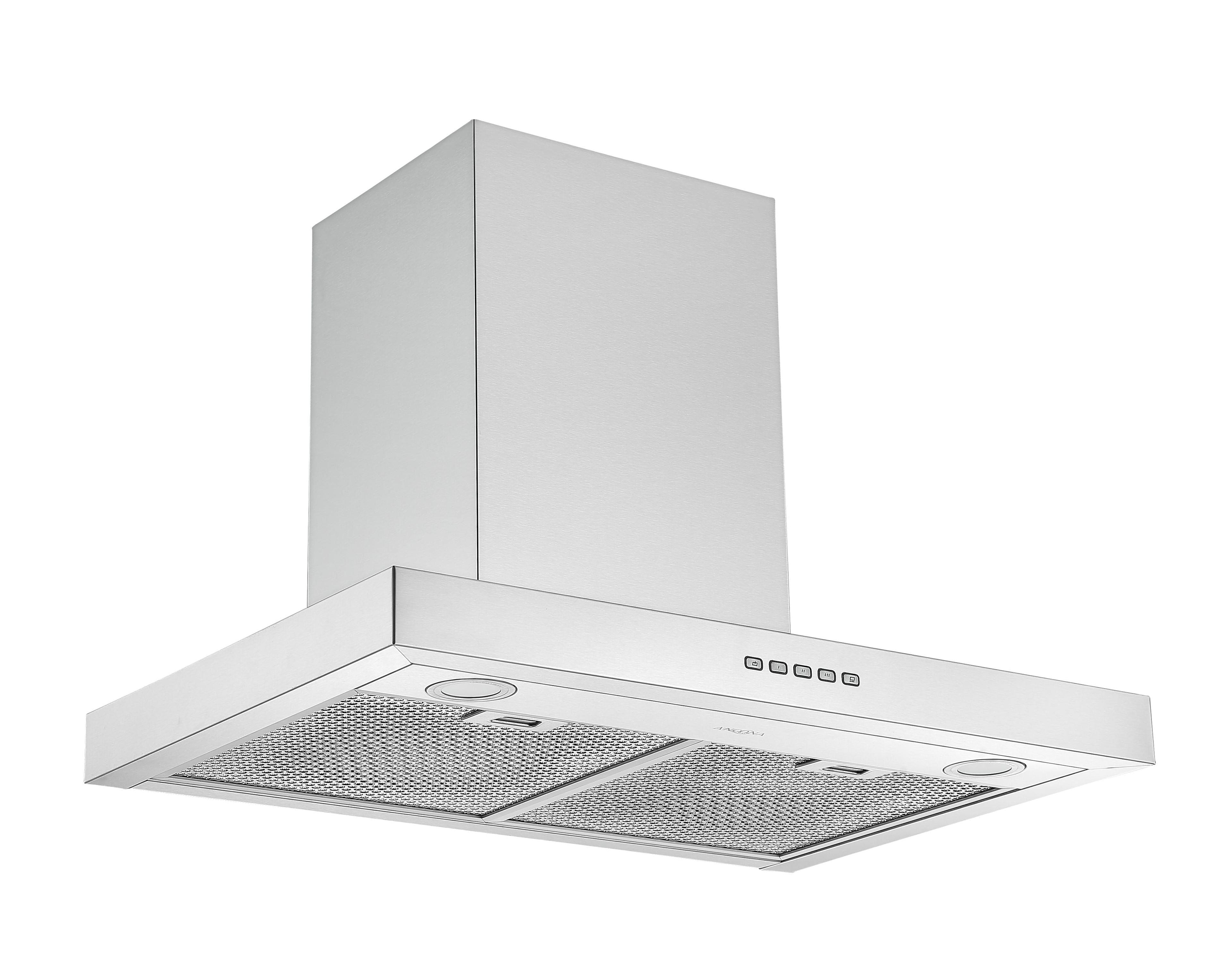 30" Convertible Wall-Mounted Range Hood