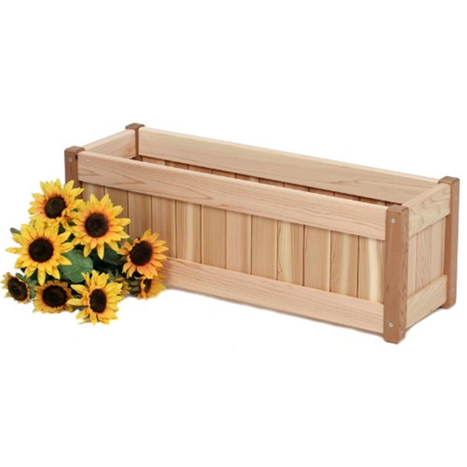 Wood Planter Box