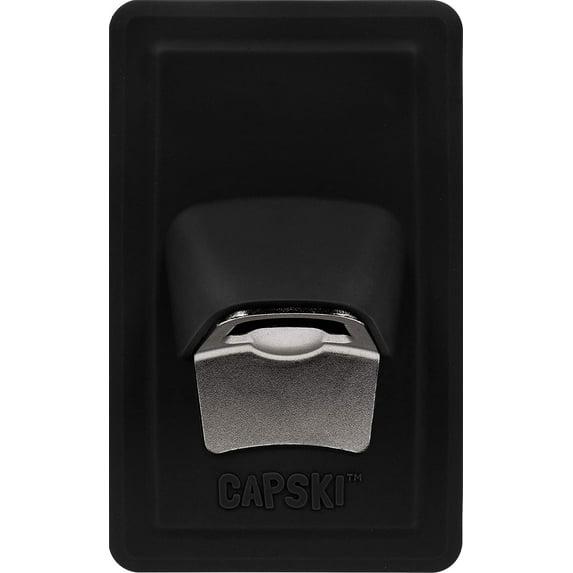 30 Watt CAPSKI - Silicone Portable Movable Man Cave Bottle Opener - No Screws or Glues - Grips Shiny Surface - Man Cave Gift