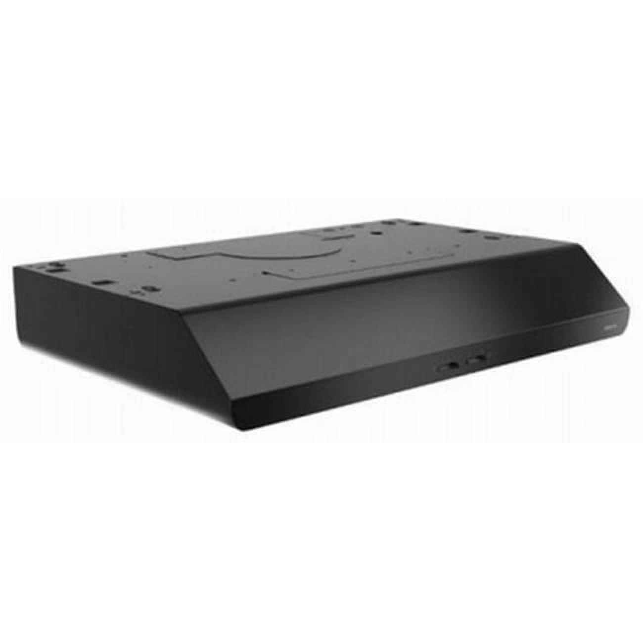 Broan NuTone Broan NuTone 30" Steel 250 CFM Convertible Under Cabinet Range Hood with Mesh Filter BKSH130BL