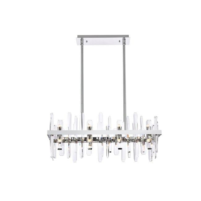 Elegant Lighting Serena 16 - Light Chandelier in  Chrome