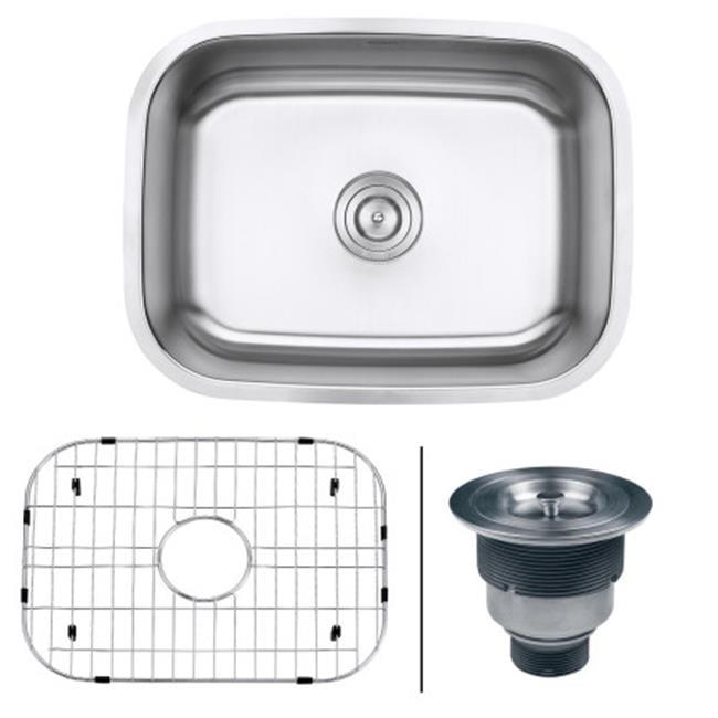 33 in. Stainless Steel Drop-in Single Bowl Kitchen Sink