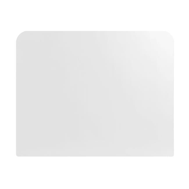 Boss Office Products Plexiglass 1 Panel Desk Privacy Panel