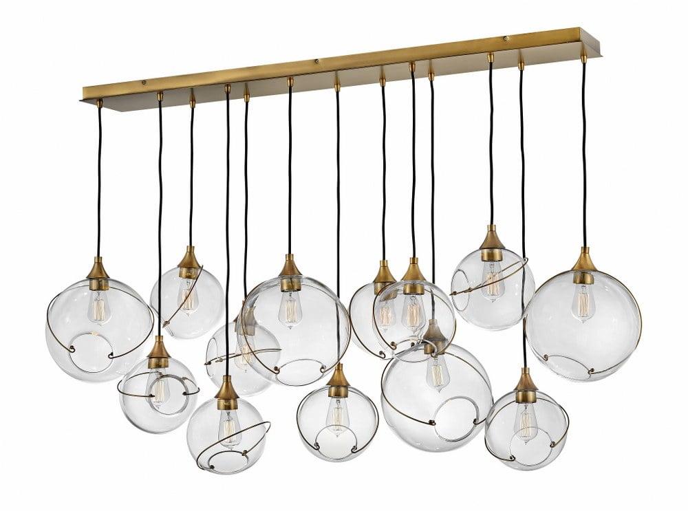 Skye 13 - Light Unique Modern Linear Pendant