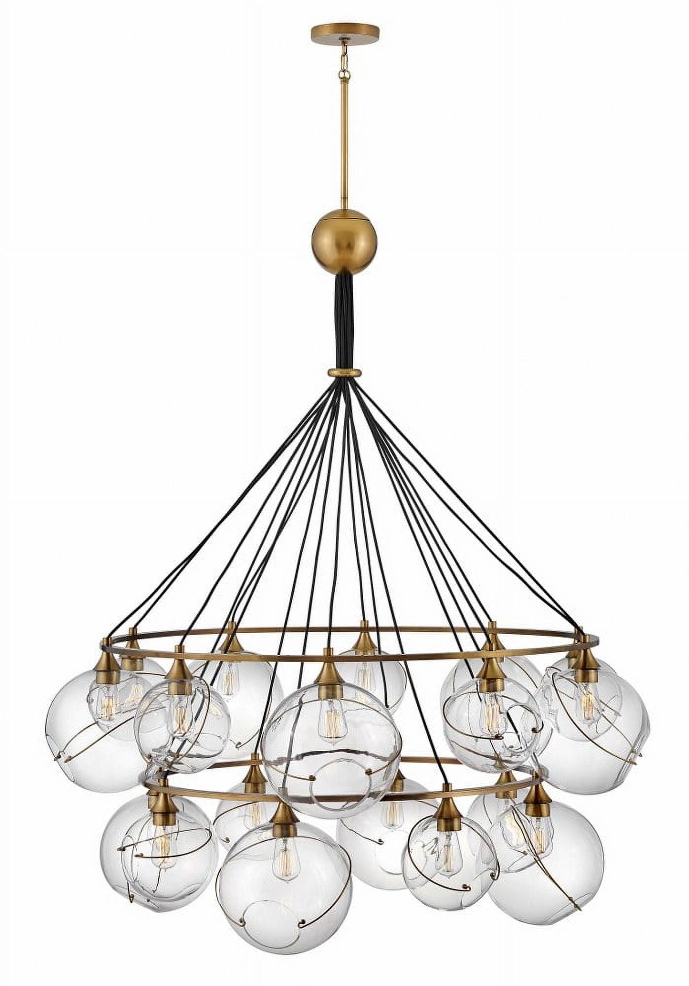 Skye 18 - Light Unique / Statement Tiered Chandelier