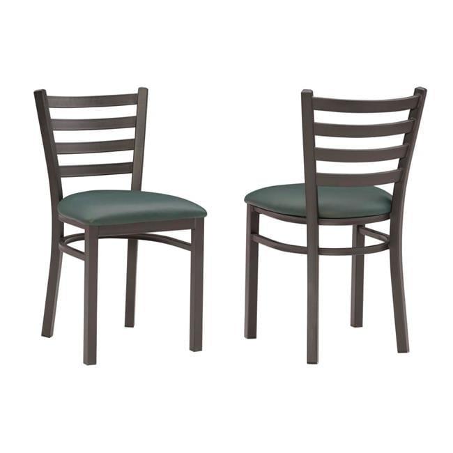 Set of 2 Baxter Metal Side Chairs - Linon