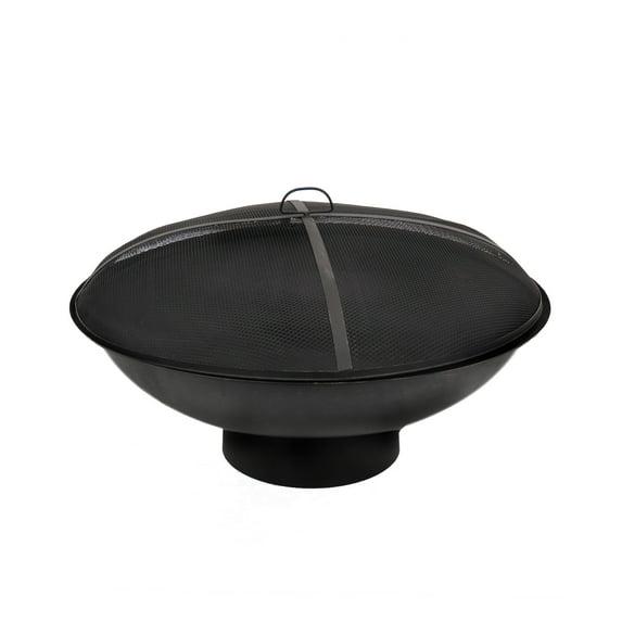 17 Stories Anija Round Cast Iron Smokeless Fire Pit