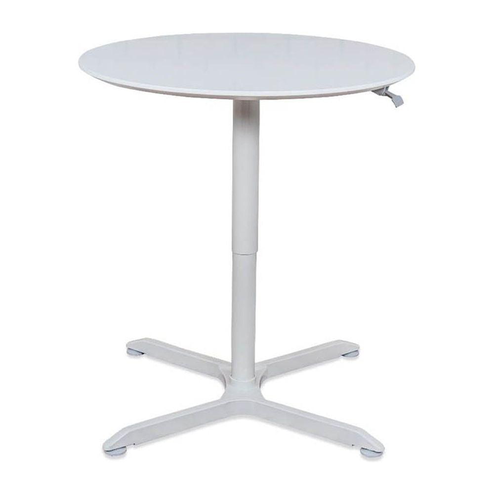 Mobile 28" L Round Breakroom Table