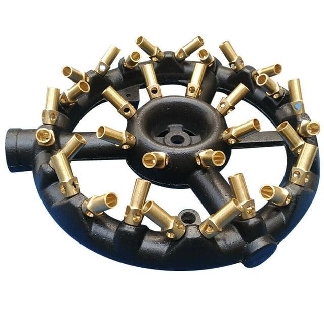 32-Tip Jet Burner 32 Tips Natural Gas Jet Burner Chinese Wok Range Pot Burner New