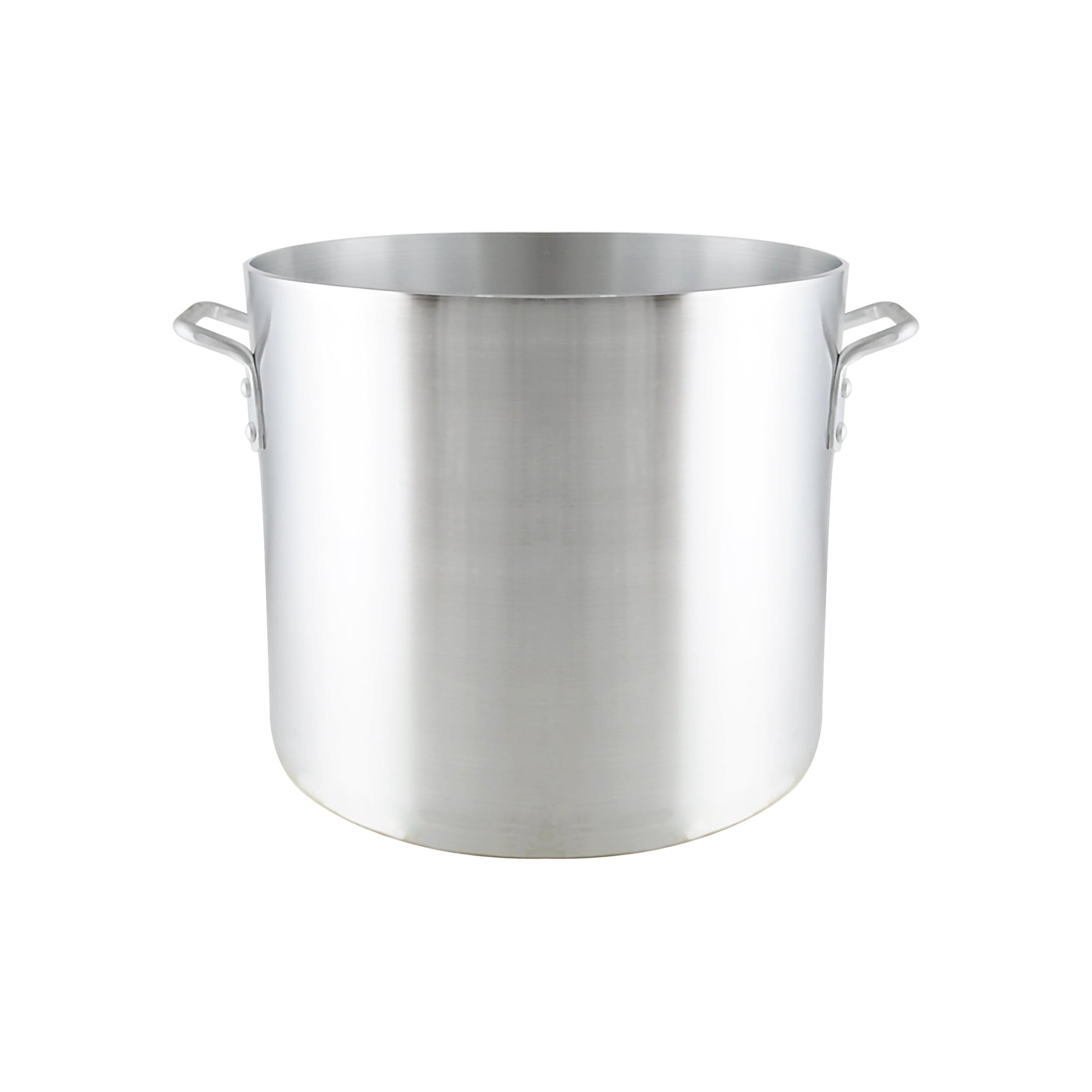 32 Quart Heavy Duty Aluminum Stock Pot with Riveted Handles