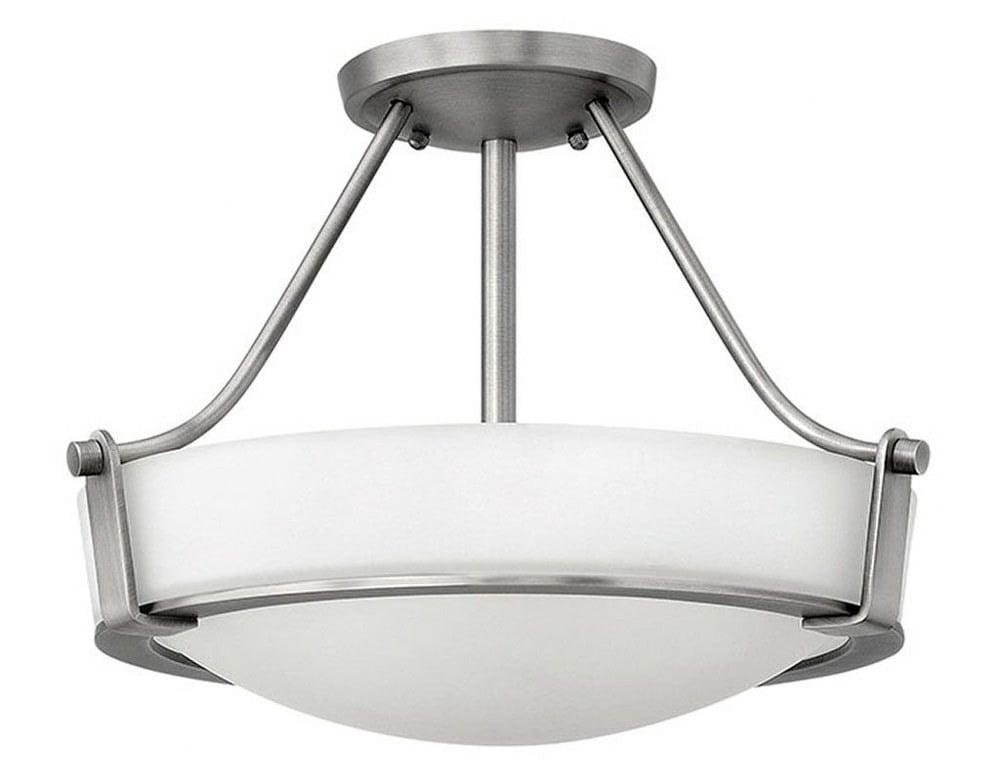 Hinkley Lighting - Three Light Semi-Flush Mount - Foyer - Hathaway - 3 Light