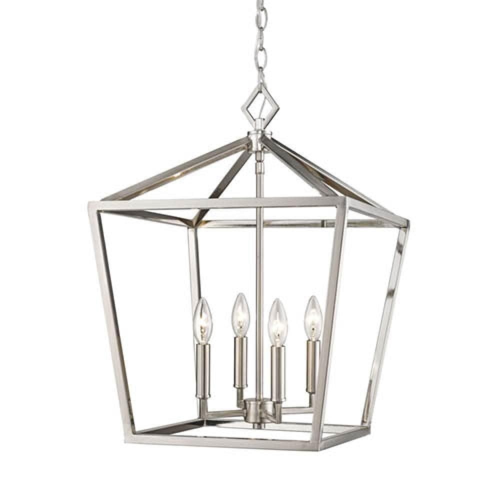 Millennium Lighting 4 - Light Pendant in  Satin Nickel