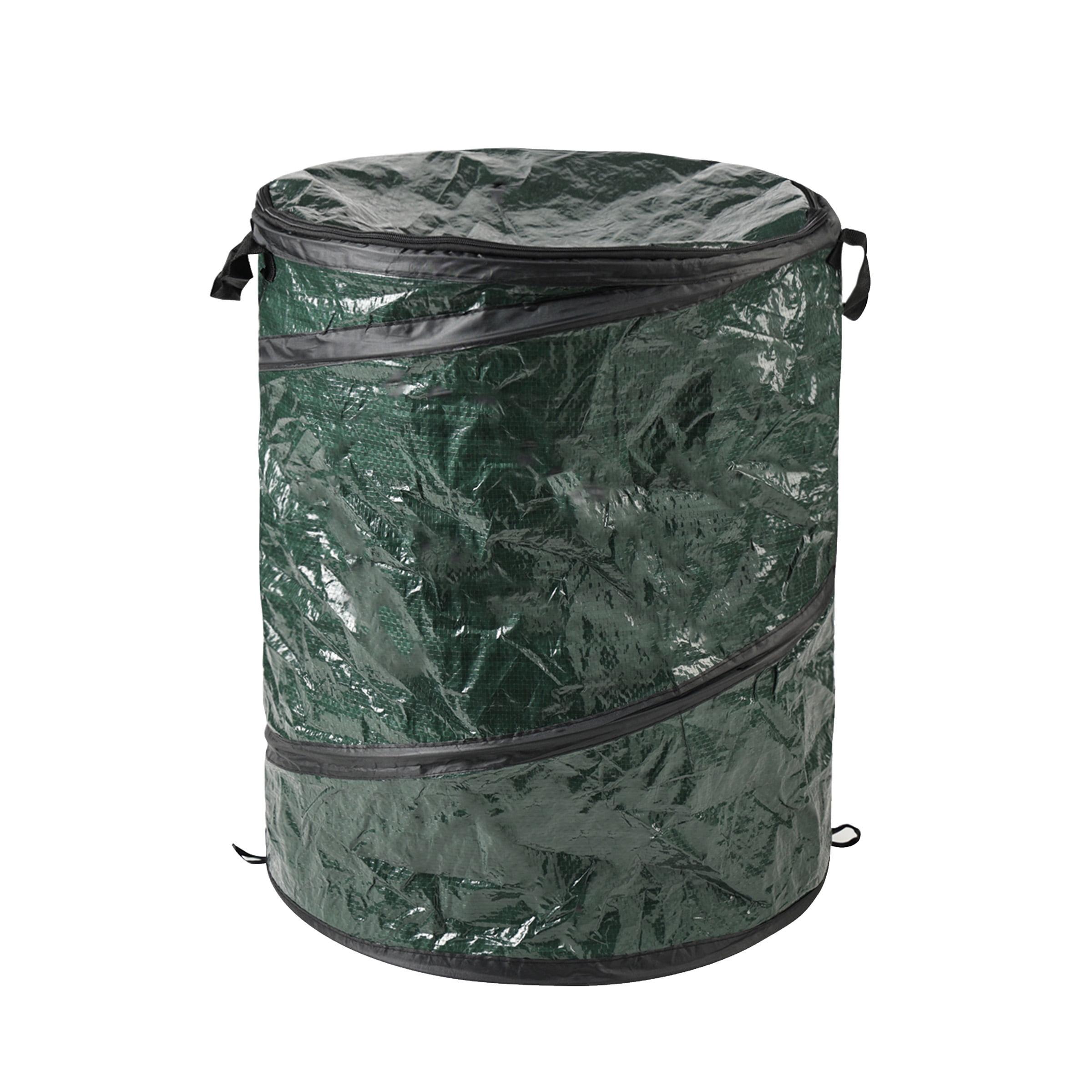 Green Collapsible Pop-Up Outdoor Trash Can - 29.5 Gallons