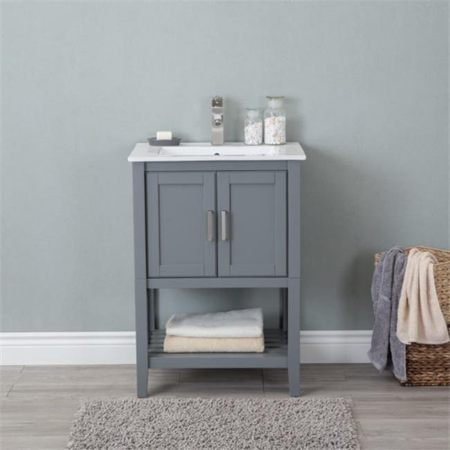 Legion Furniture 24 Inches Kd Westchester Gray Sink Vanity