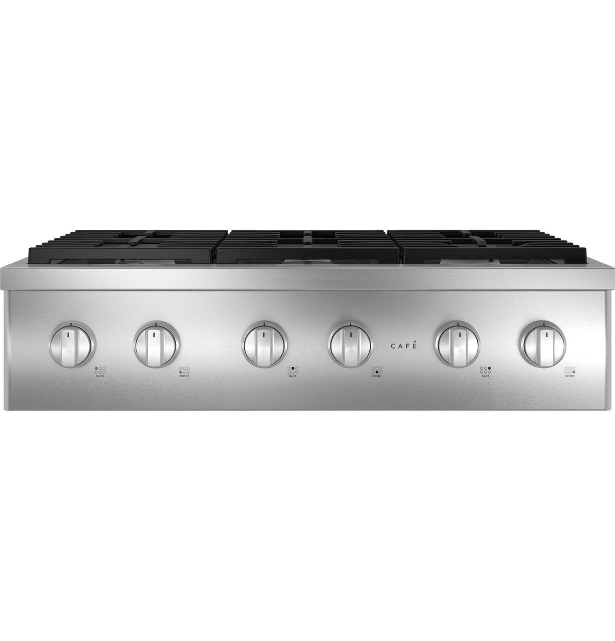 Café 36" Commercial-Style Gas Rangetop With 6 Burners (Natural Gas)