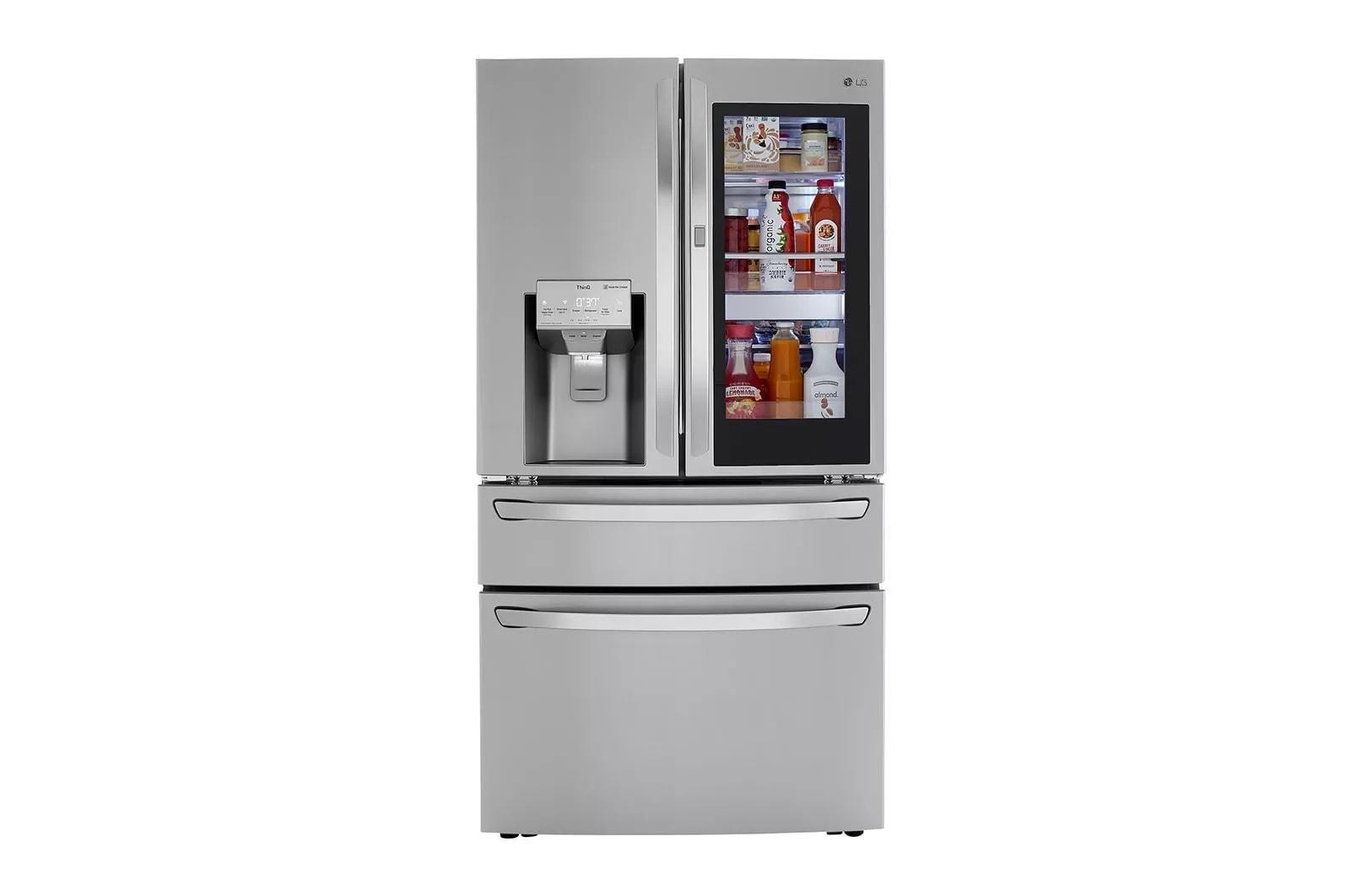 LG 23 cu. ft. Smart InstaView™ Door-in-Door® Counter-Depth Refrigerator with Craft Ice™