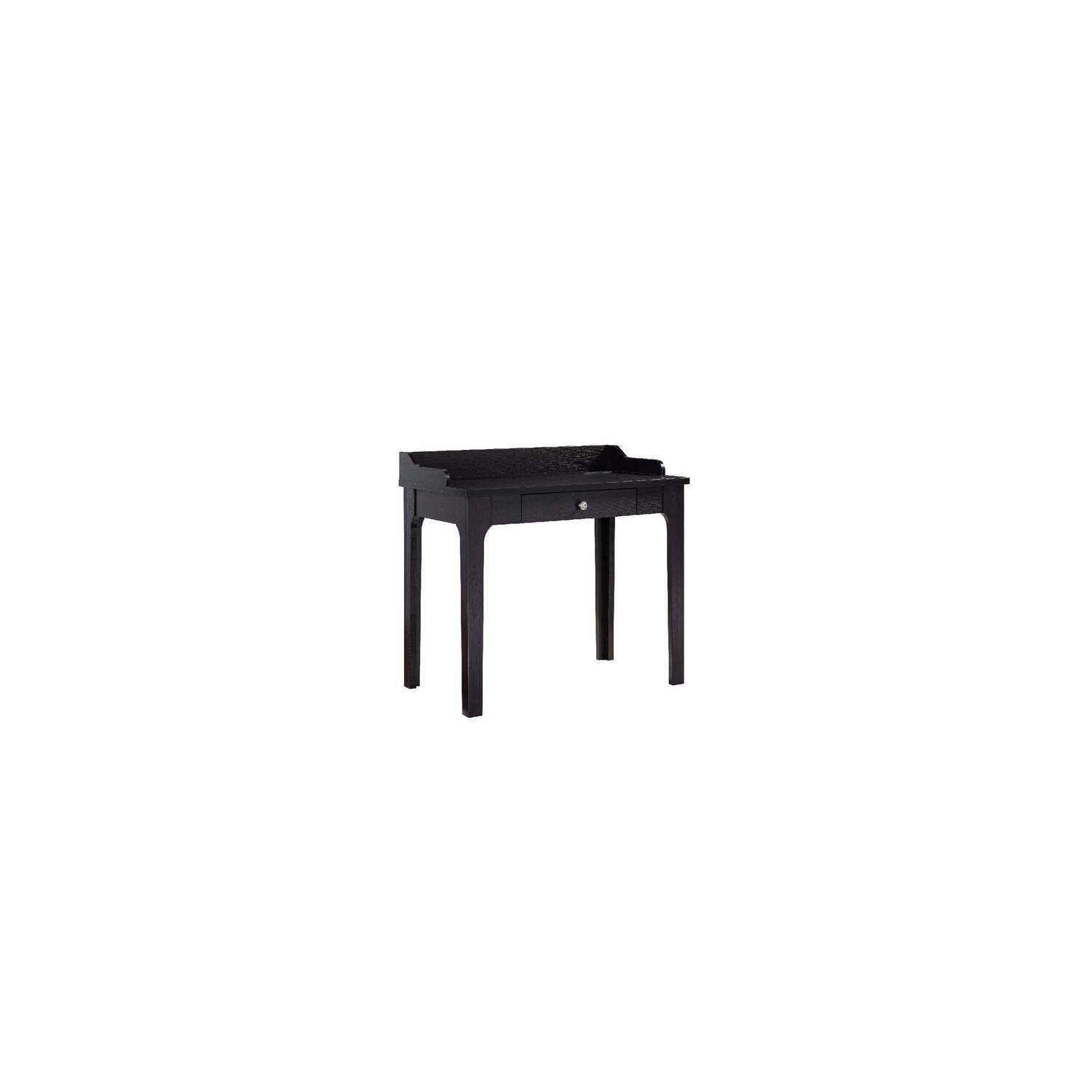 36 " Ethan Collection 1 Drawer Desk with Power and Dual USB Dark Brown