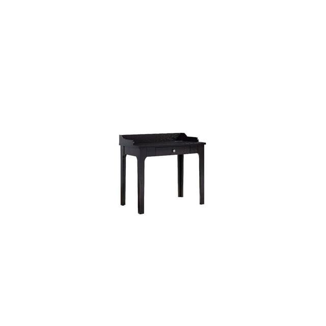 36 " Ethan Collection 1 Drawer Desk with Power and Dual USB Dark Brown
