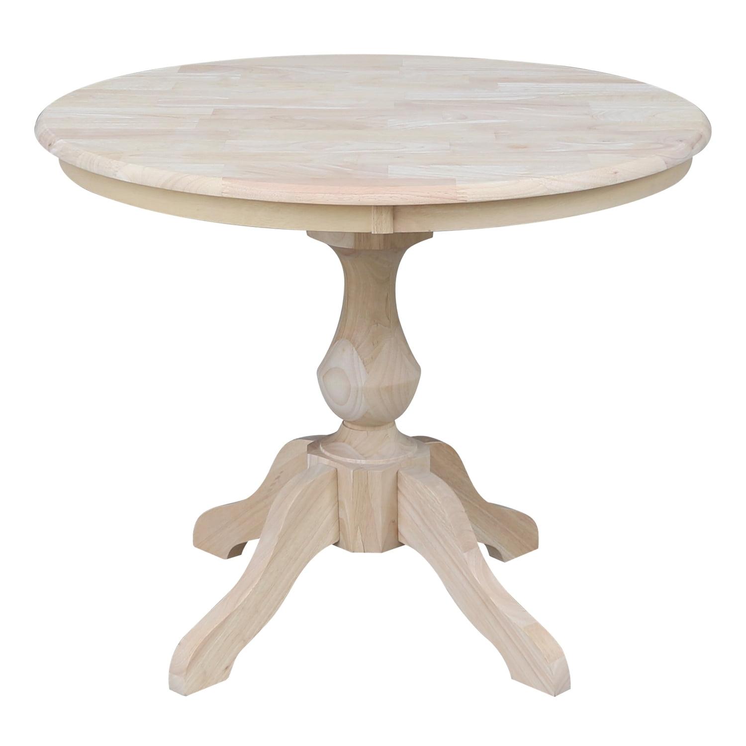International Concepts 36" Round Top Pedestal Table - 28.9"H