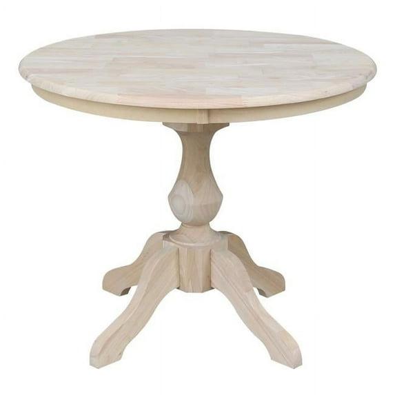 International Concepts 36" Round Top Pedestal Table - 28.9"H