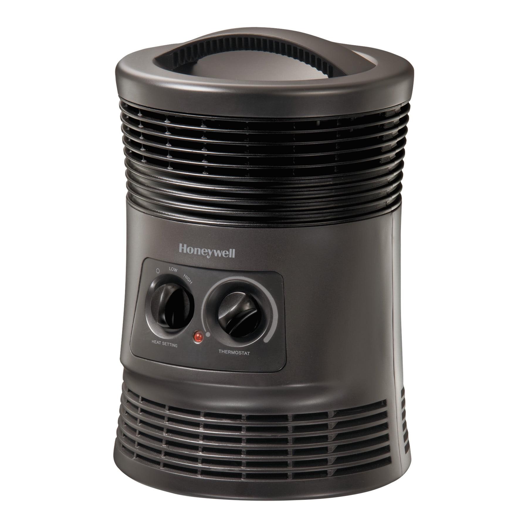 Slate Gray 1500W Electric 360° Surround Heater with Thermostat