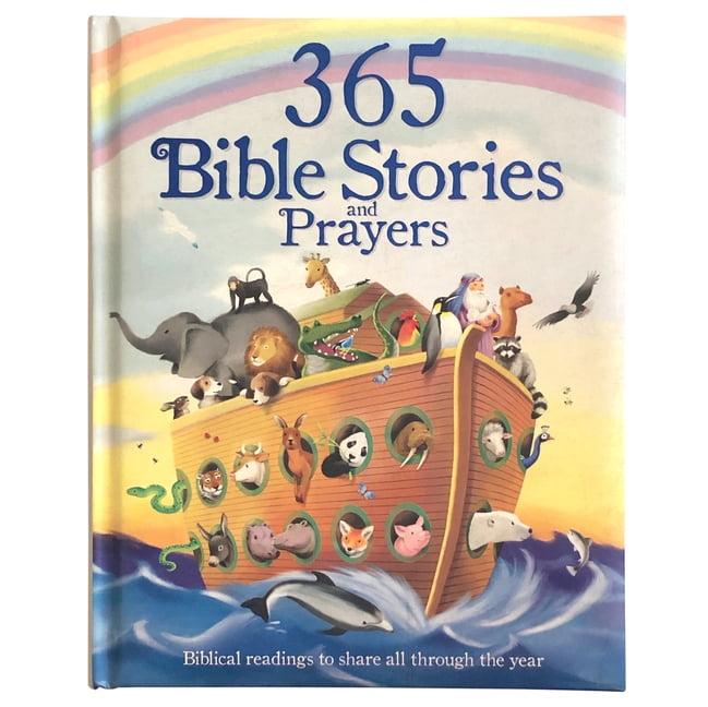 365 Bible Stories and Prayers Hardcover Children's Book