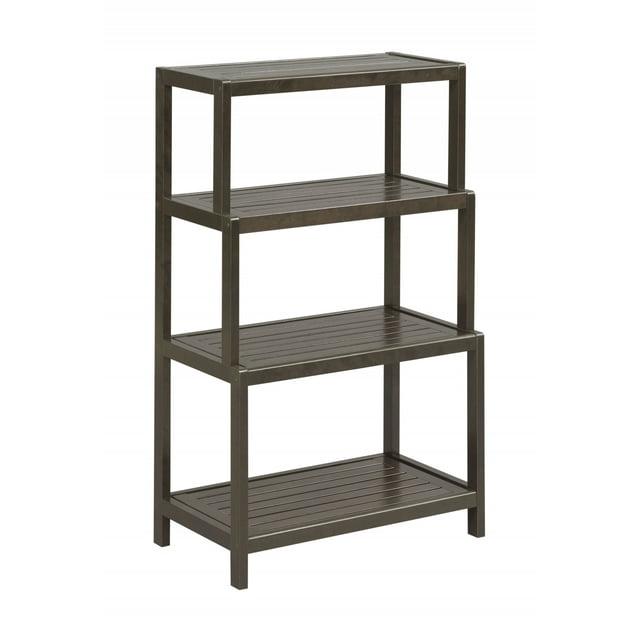 37" Bookcase with 4 Shelves in Espresso