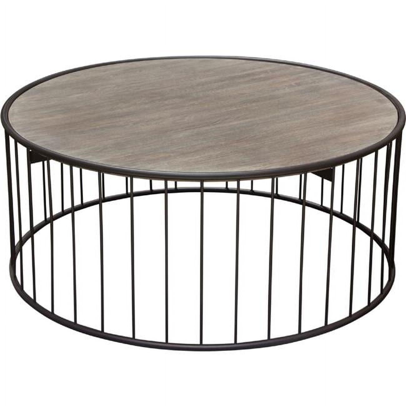 Diamond Sofa Gibson Solid Wood Top Single Coffee Table