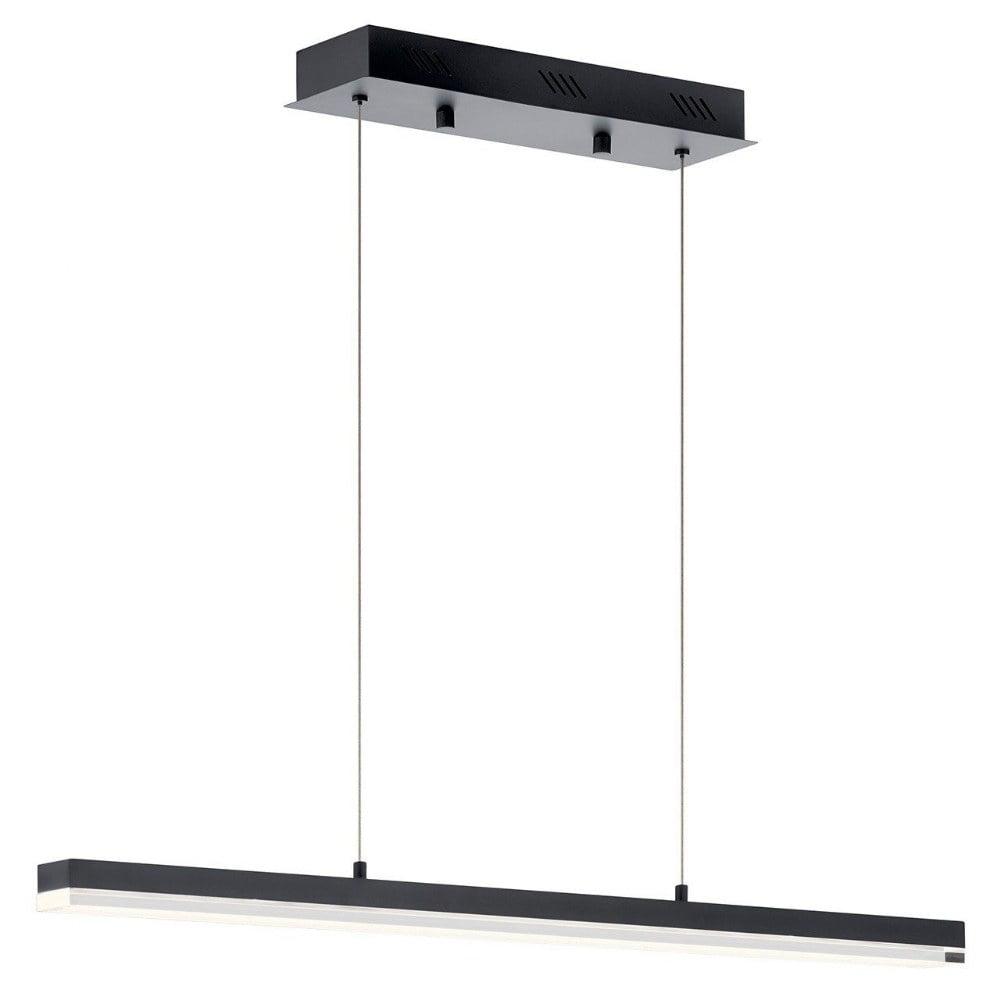 39.25 Inch 32W 1 Led Linear Chandelier Elan Lighting 83593Mbk