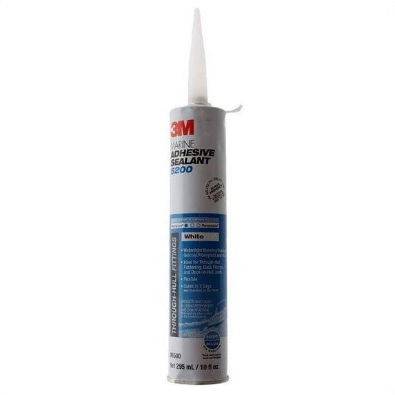 3M Marine Adhesive Sealant 5200,, White, 295 mL, 1 Cartridge, Watertight Bonging/Sealing of Gelcoat