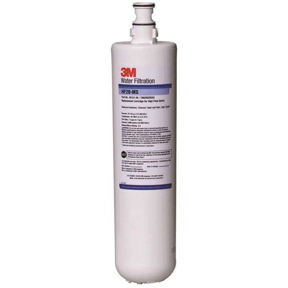3M HF20-MS High Flow Series Replacement Water Filter Cartridge