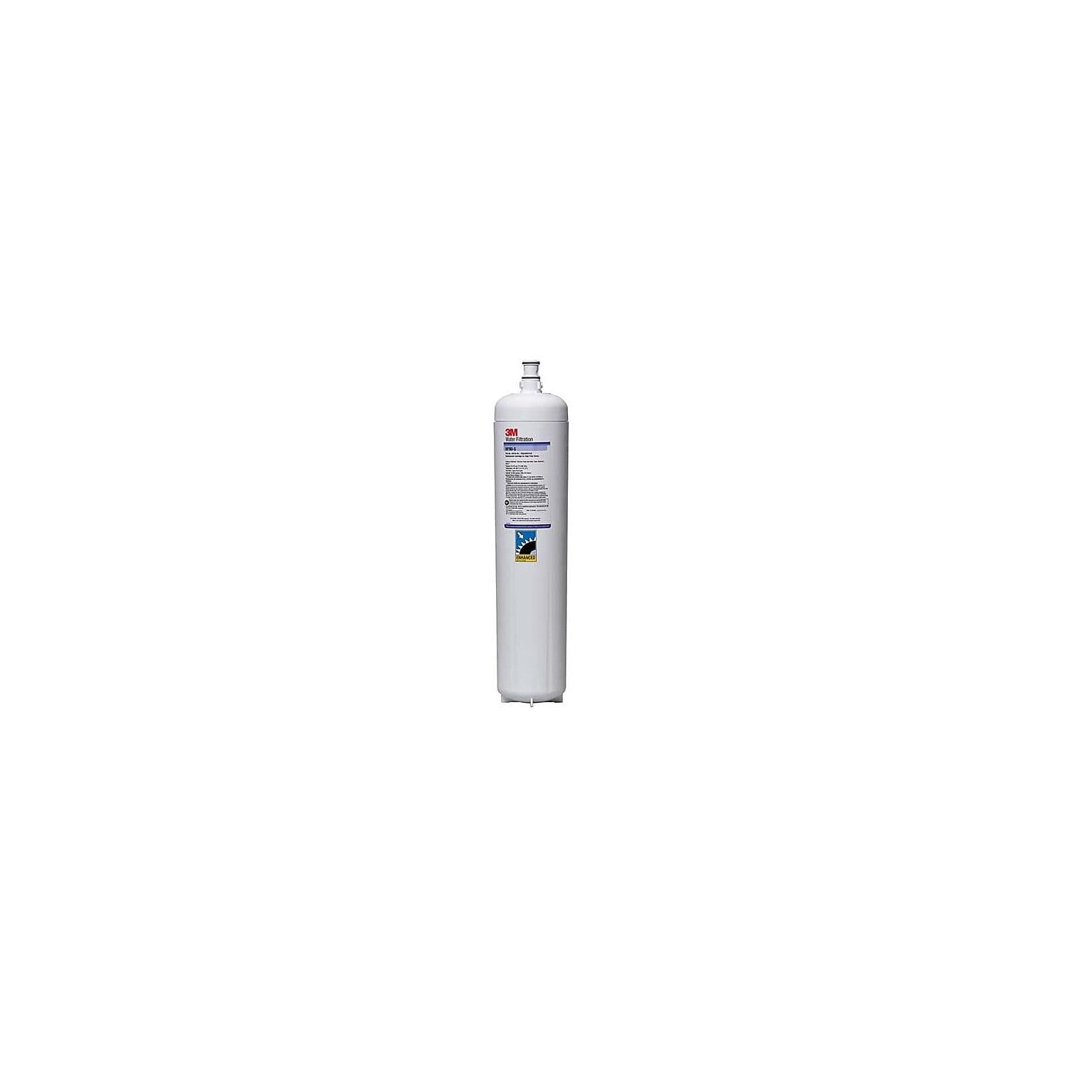 3M ICE190-S Replacement Water Filter Cartridge with Scale Inhibitor 54 000 Gallon White 23.625" H X