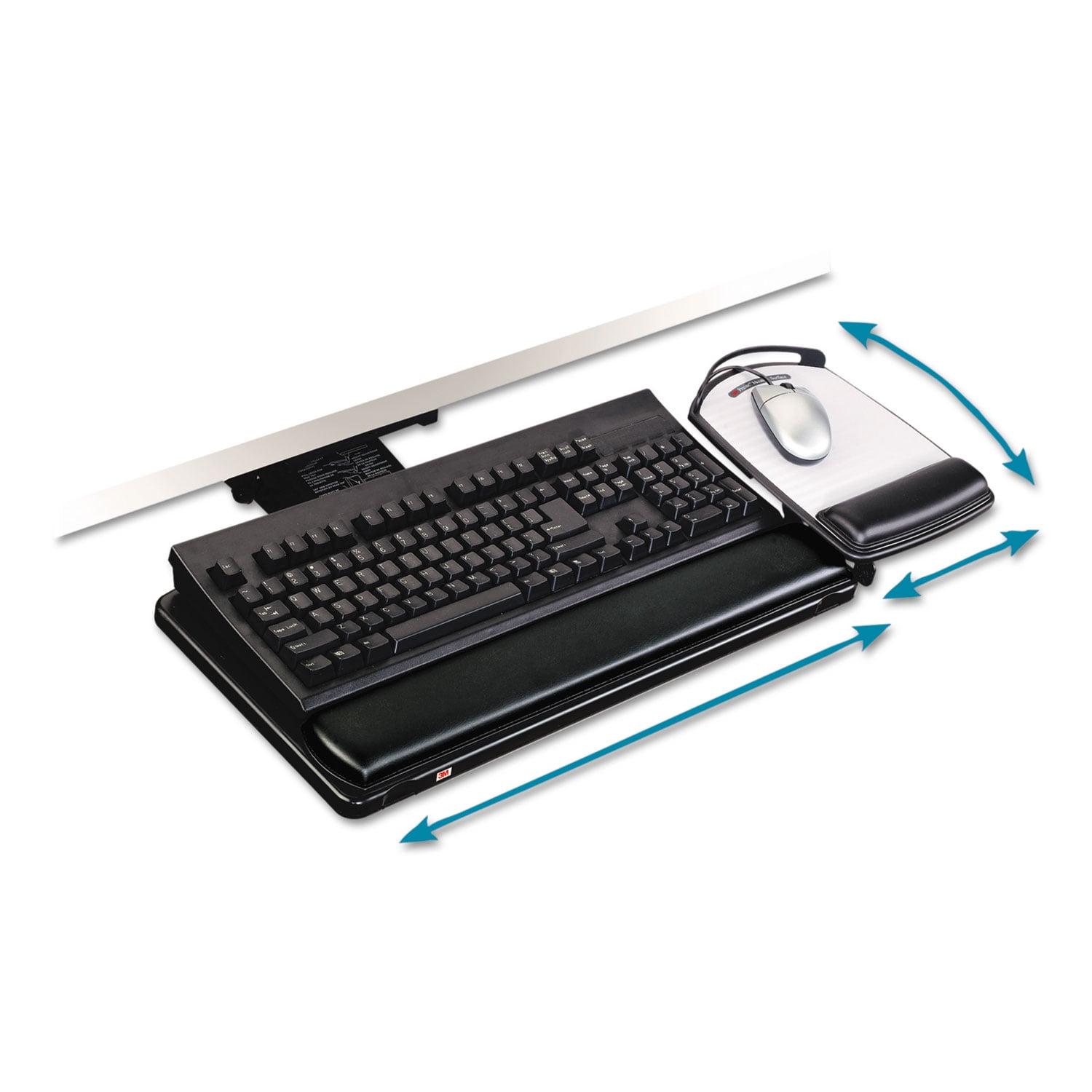 3M Knob Adjust Keyboard Tray Desk